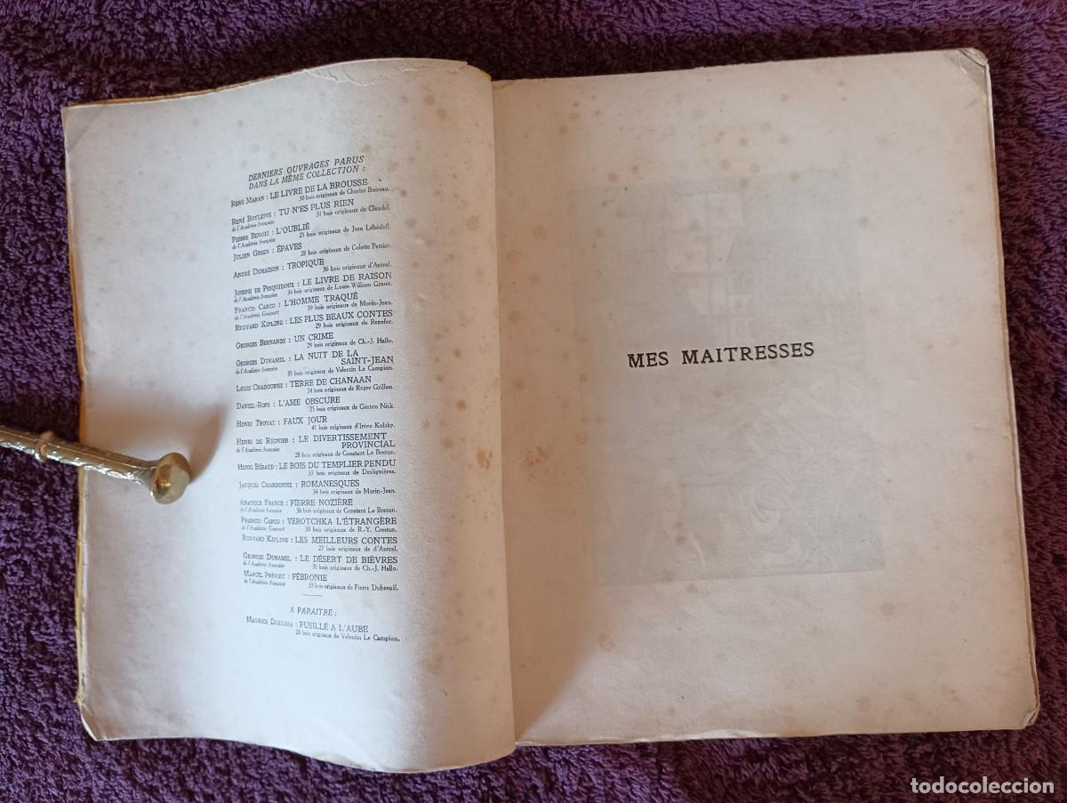 Libros de segunda mano: MES MAITRESSES - JEAN FAYARD - Foto 5