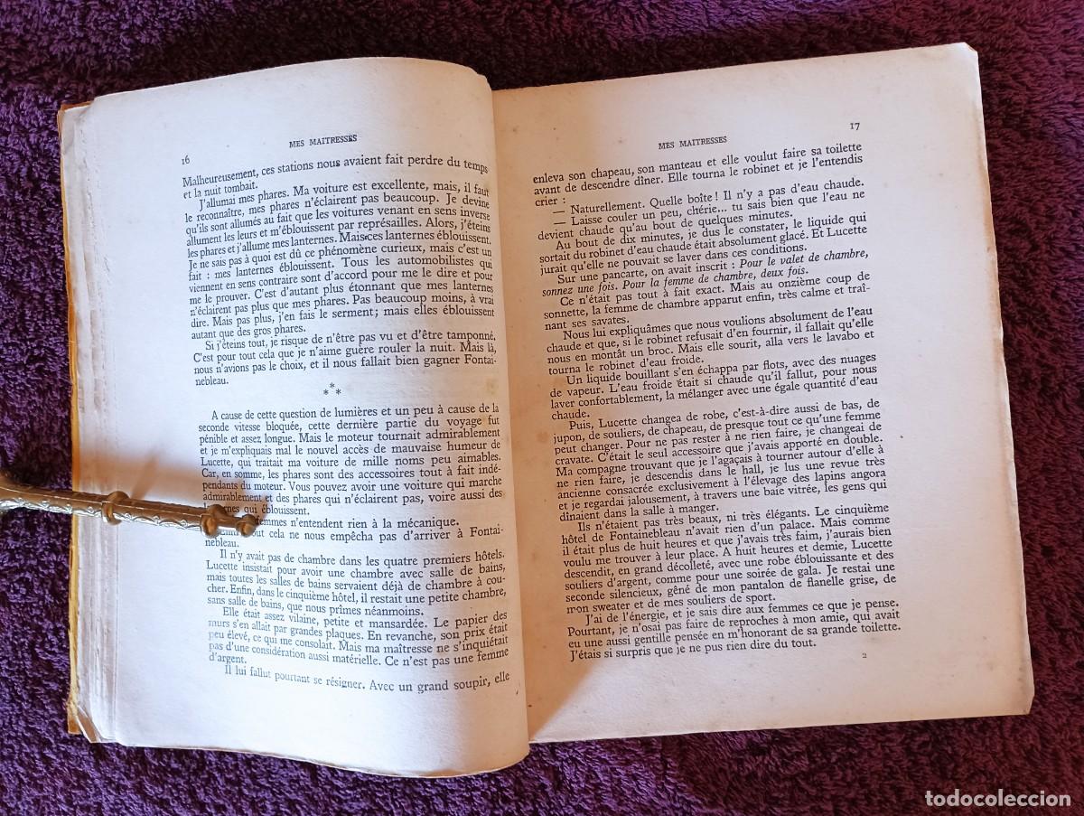 Libros de segunda mano: MES MAITRESSES - JEAN FAYARD - Foto 10