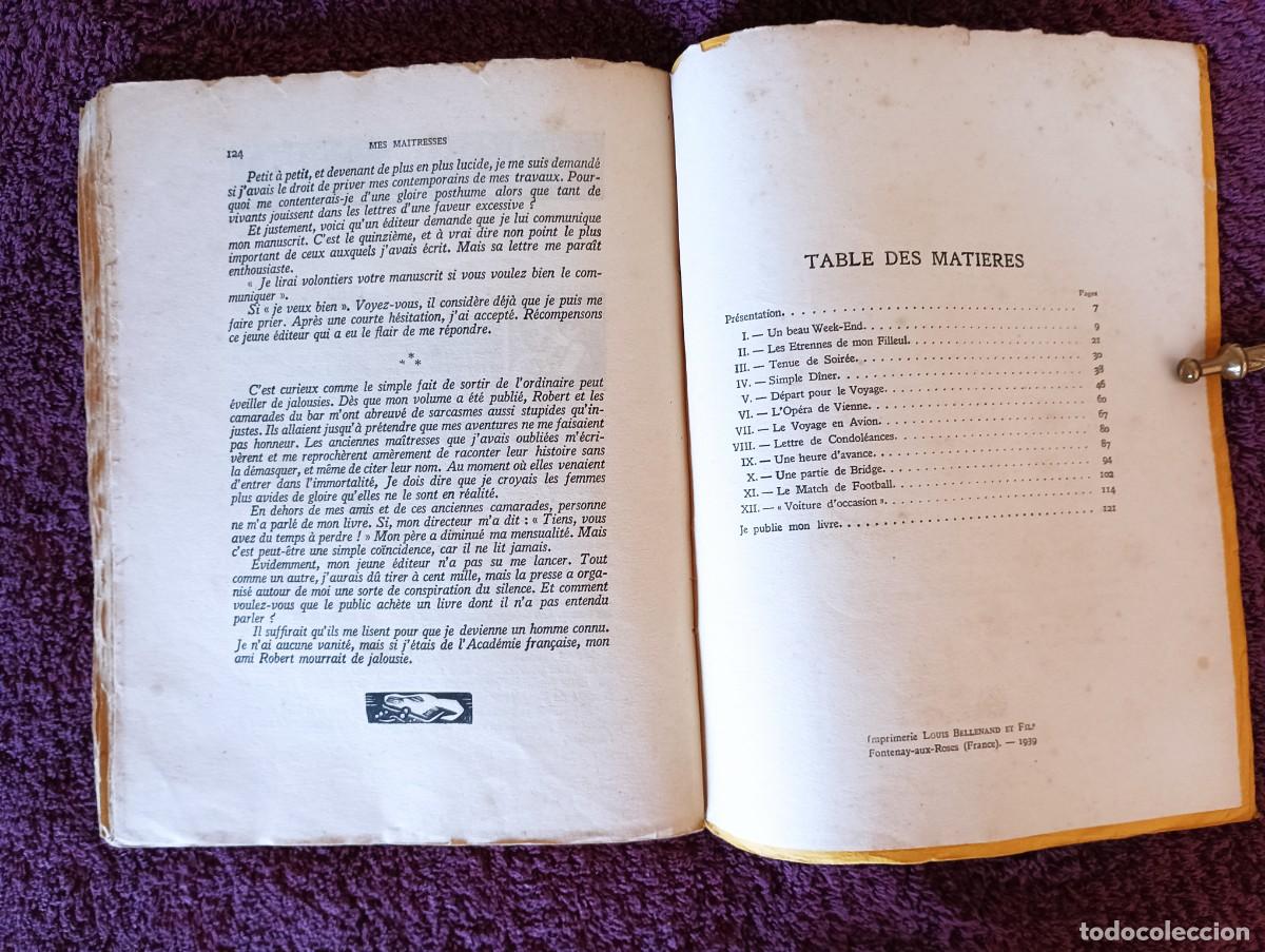 Libros de segunda mano: MES MAITRESSES - JEAN FAYARD - Foto 18