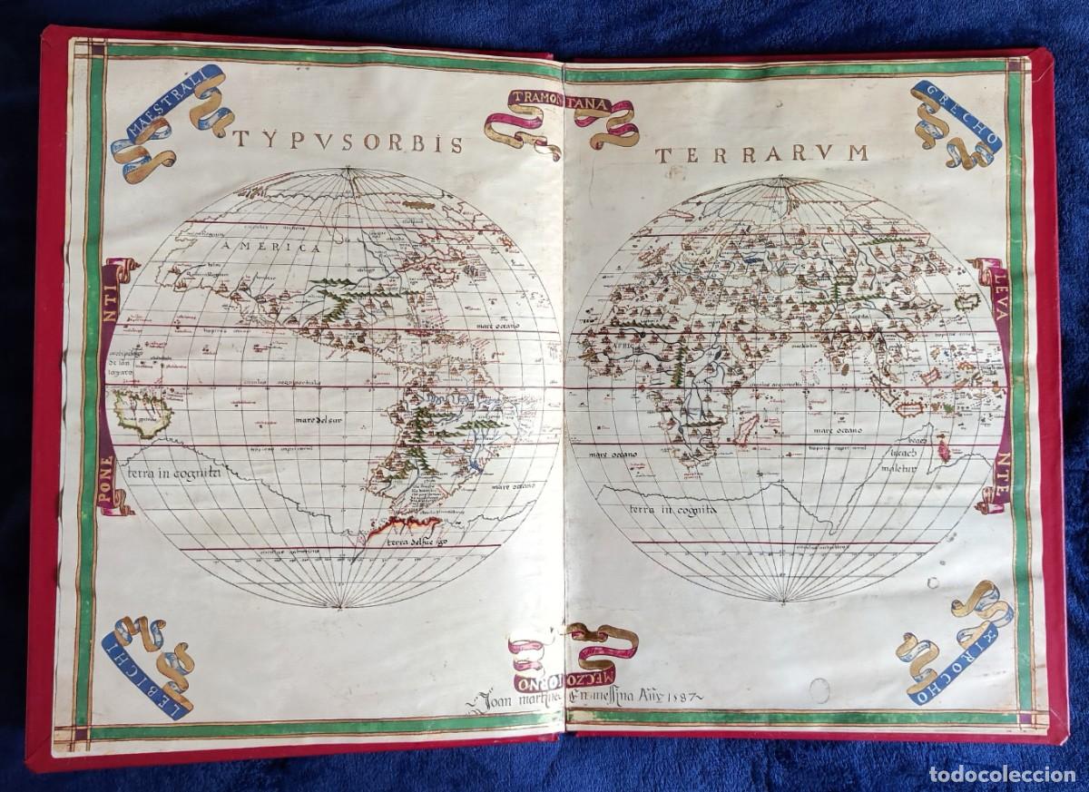 Libros de segunda mano: (Ed. Grial) Atlas de Joan Martines 1587 (Facsimil) - Foto 2
