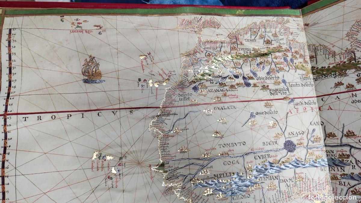 Libros de segunda mano: (Ed. Grial) Atlas de Joan Martines 1587 (Facsimil) - Foto 4