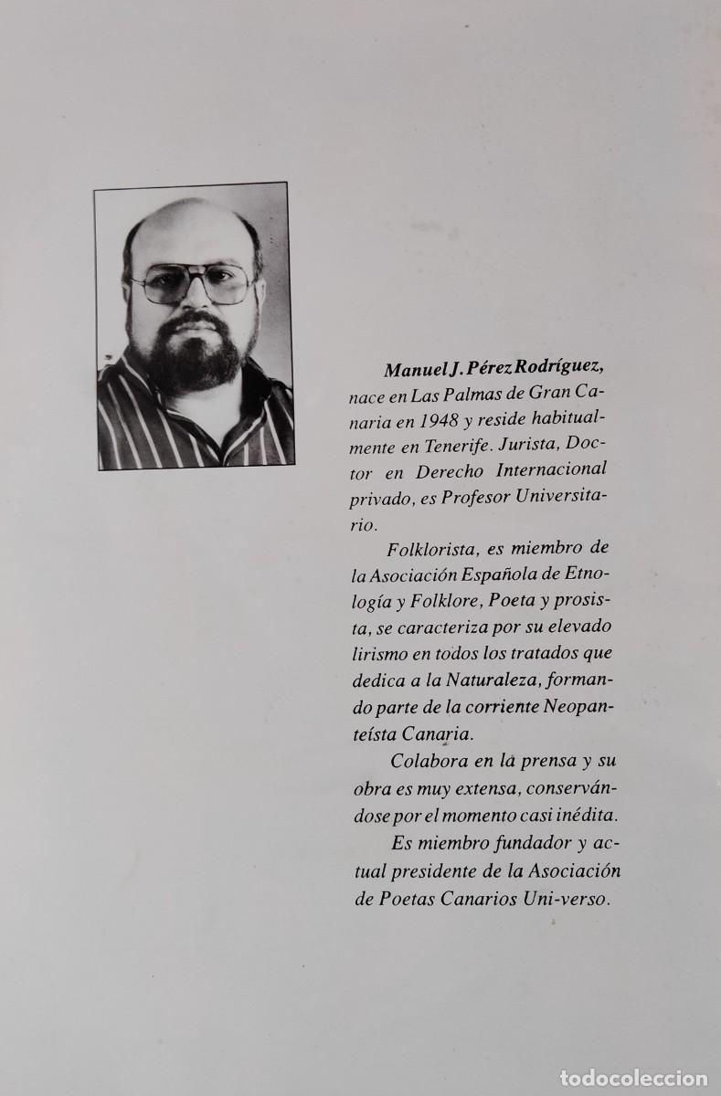 Libros de segunda mano: Manuel P&eacute;rez Rodr&iacute;guez-Arpegios atlanticos.1989. - Foto 2