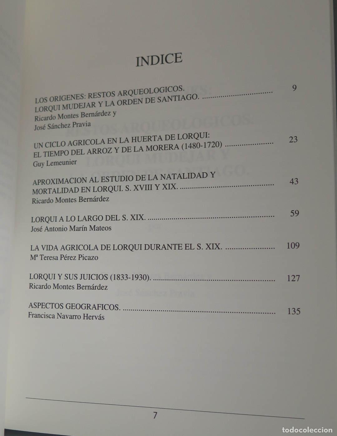 Libros de segunda mano: Historia de Lorqu&iacute;. MONTES BERN&Aacute;RDEZ - Foto 2