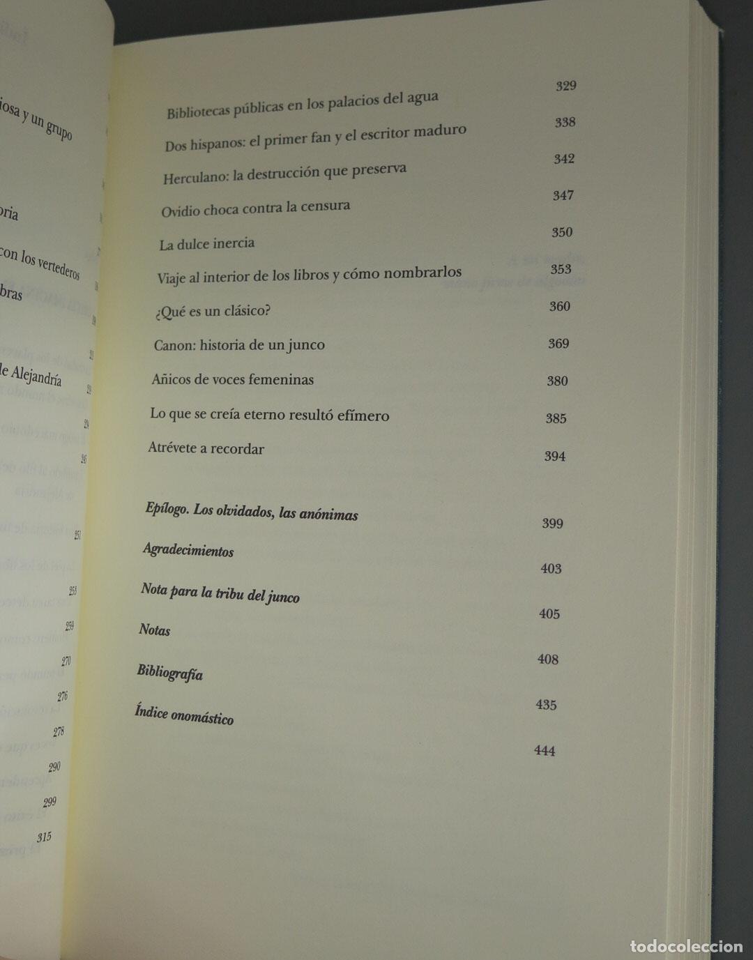 Libros de segunda mano: El infinito en un junco. Irene Vallejo - Foto 4