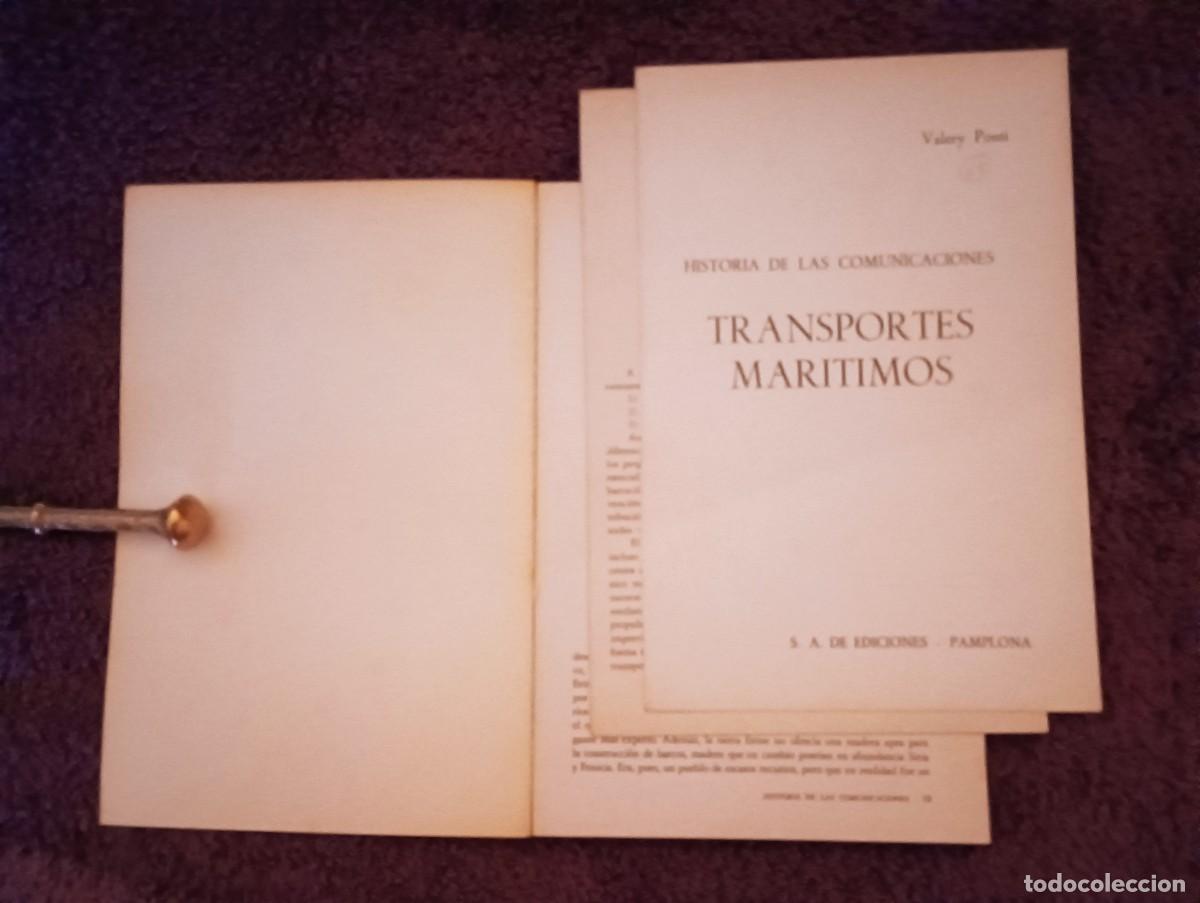 Libros de segunda mano: TRASPORTES MAR&Iacute;TIMOS - VALERY PONTI - Foto 2