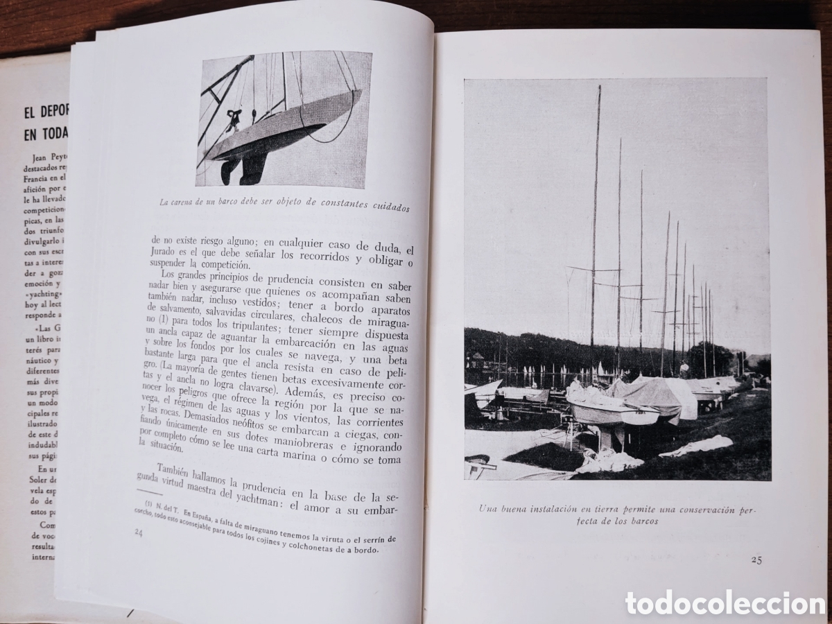 Libros de segunda mano: Las grandes regatas. Jean Peytel. - Foto 5