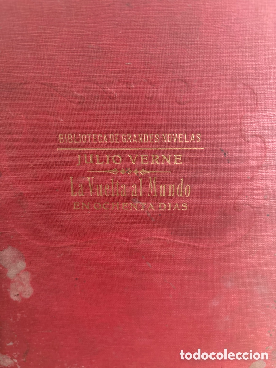 Libros de segunda mano: Libro la vuelta al mundo en 80 d&iacute;as - Foto 2