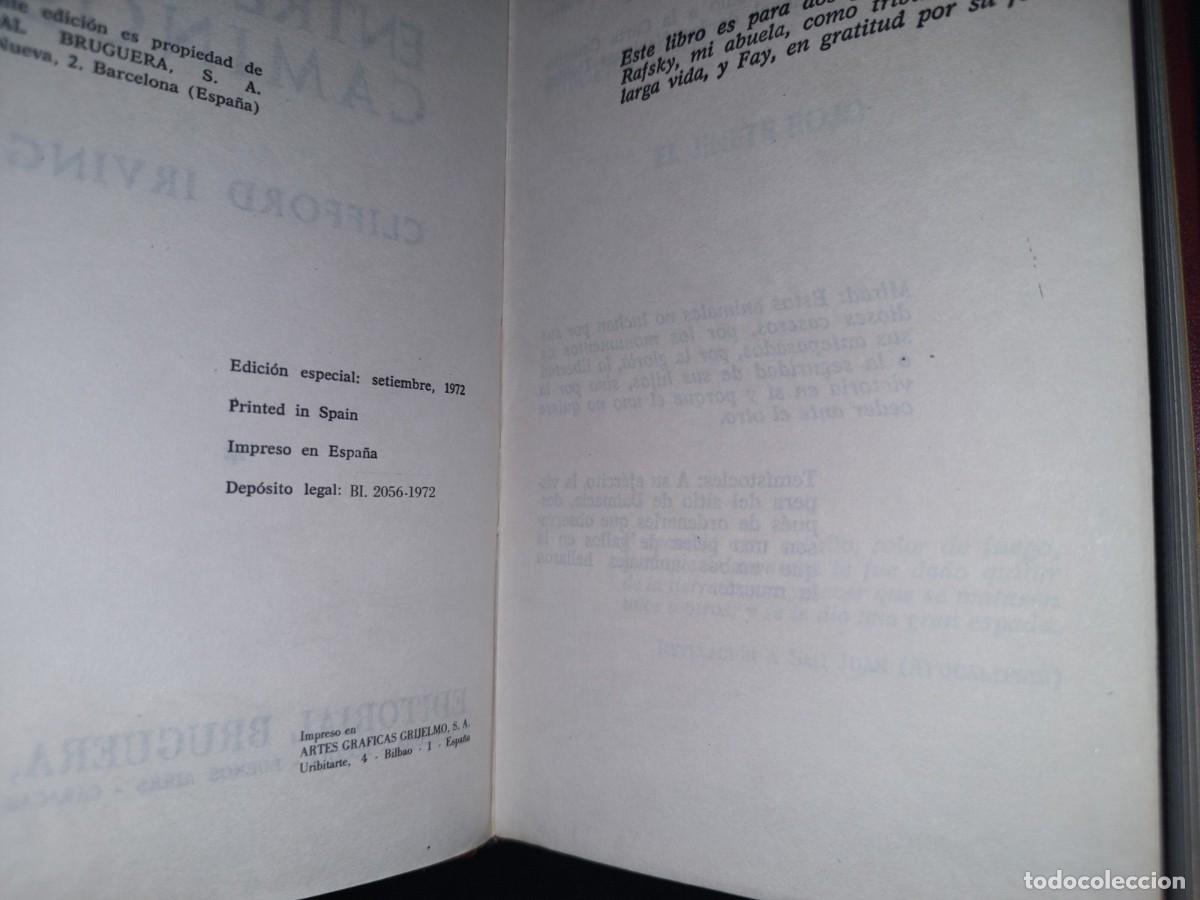 Libros de segunda mano: 96- ENTRE DOS CAMINOS - CLIFFORD IRVING - Foto 6