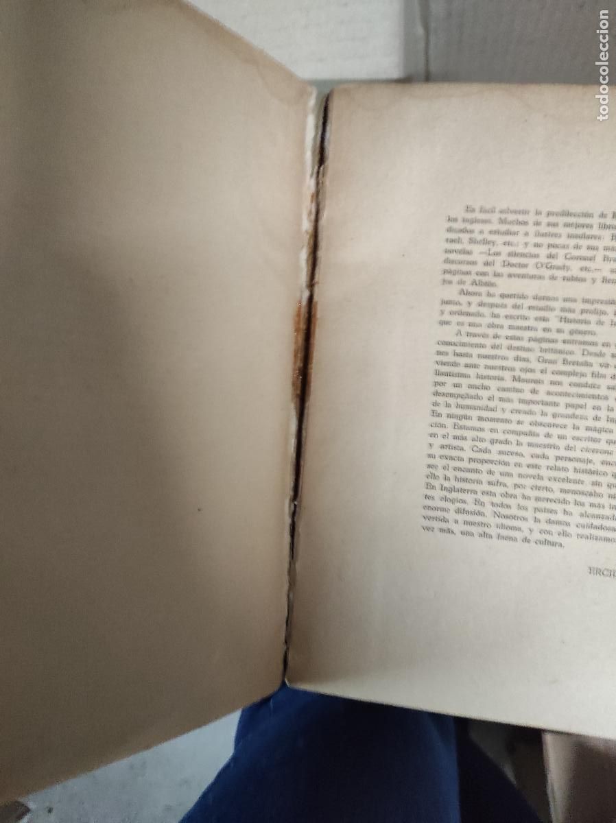 Libros de segunda mano: Andr&eacute; Maurois: Historia de Inglaterra - Editorial Ercilla - - Foto 3