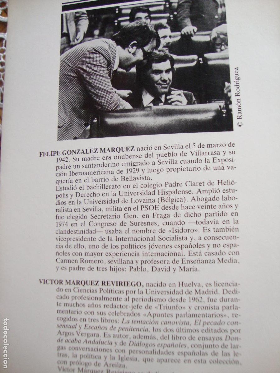 Libros de segunda mano: felipe gonzalez - Foto 2