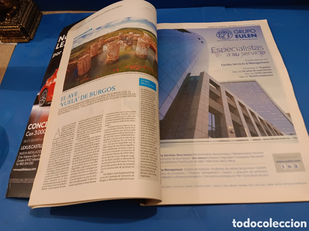 Libros de segunda mano: &rdquo;&rdquo; ANUARIO DIARIO DE BURGOS 2013&rdquo;&rdquo;....... - Foto 4
