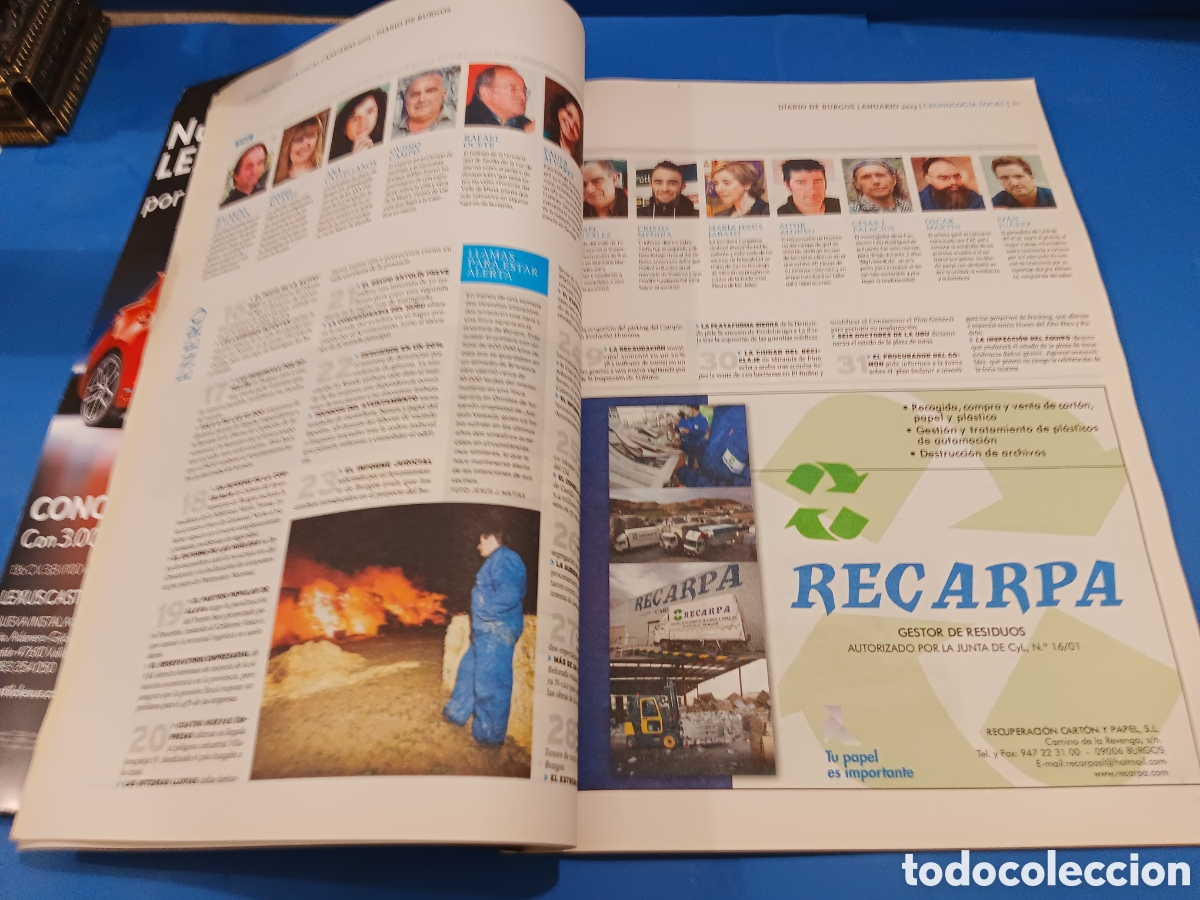 Libros de segunda mano: &rdquo;&rdquo; ANUARIO DIARIO DE BURGOS 2013&rdquo;&rdquo;....... - Foto 5