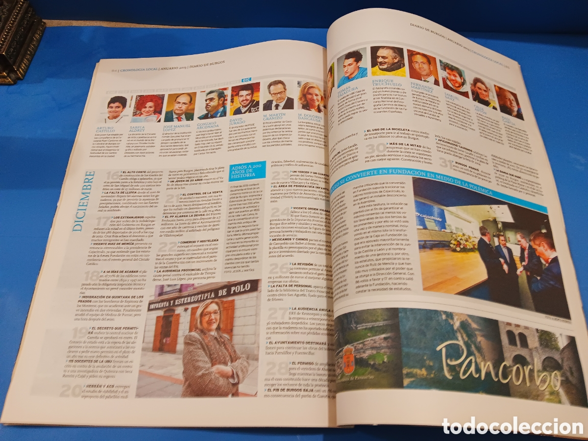Libros de segunda mano: &rdquo;&rdquo; ANUARIO DIARIO DE BURGOS 2013&rdquo;&rdquo;....... - Foto 7