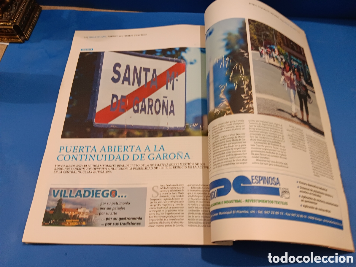 Libros de segunda mano: &rdquo;&rdquo; ANUARIO DIARIO DE BURGOS 2013&rdquo;&rdquo;....... - Foto 9