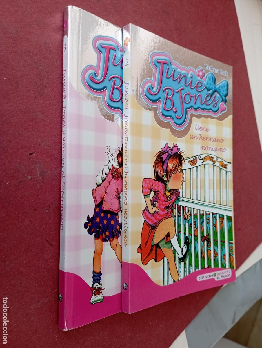 Libros de segunda mano: JUNIE B. JONES N&ordm;S 2 Y 3 - BARBARA PARK - COMO NUEVOS - Foto 2