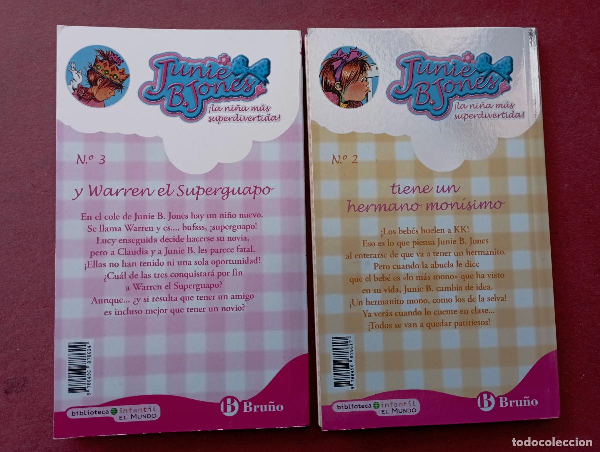 Libros de segunda mano: JUNIE B. JONES N&ordm;S 2 Y 3 - BARBARA PARK - COMO NUEVOS - Foto 3