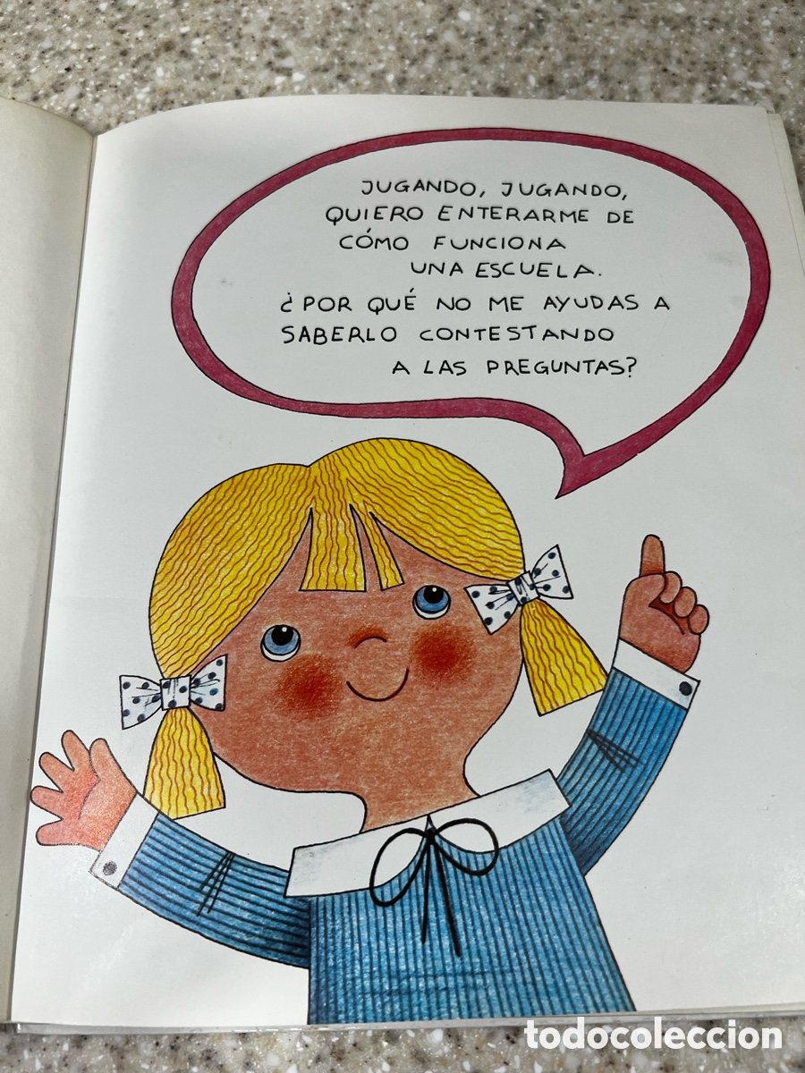 Libros de segunda mano: LA ESCUELA DE ELENA --- Texto: Eduardo Delgado --- - Foto 4