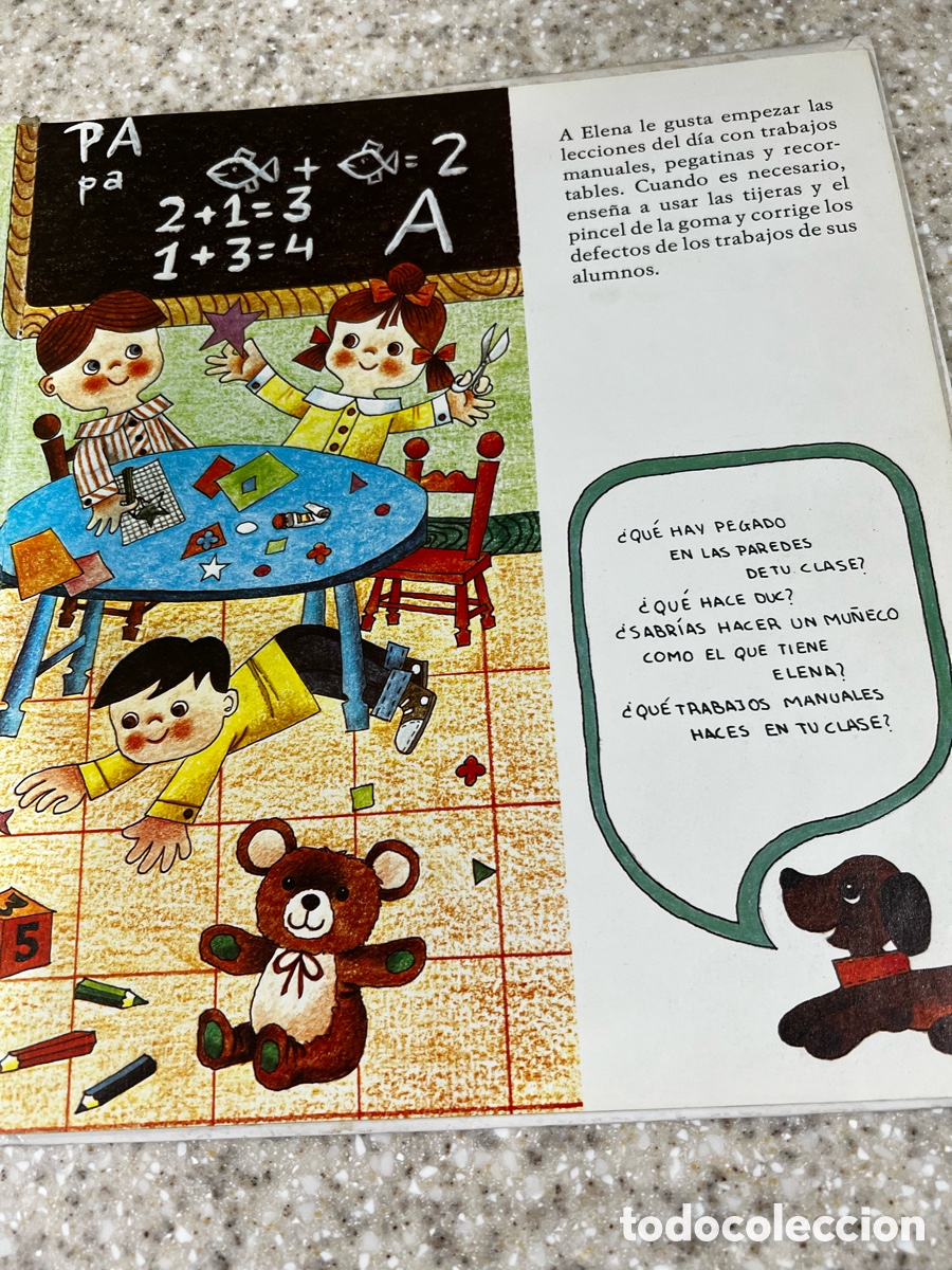 Libros de segunda mano: LA ESCUELA DE ELENA --- Texto: Eduardo Delgado --- - Foto 6