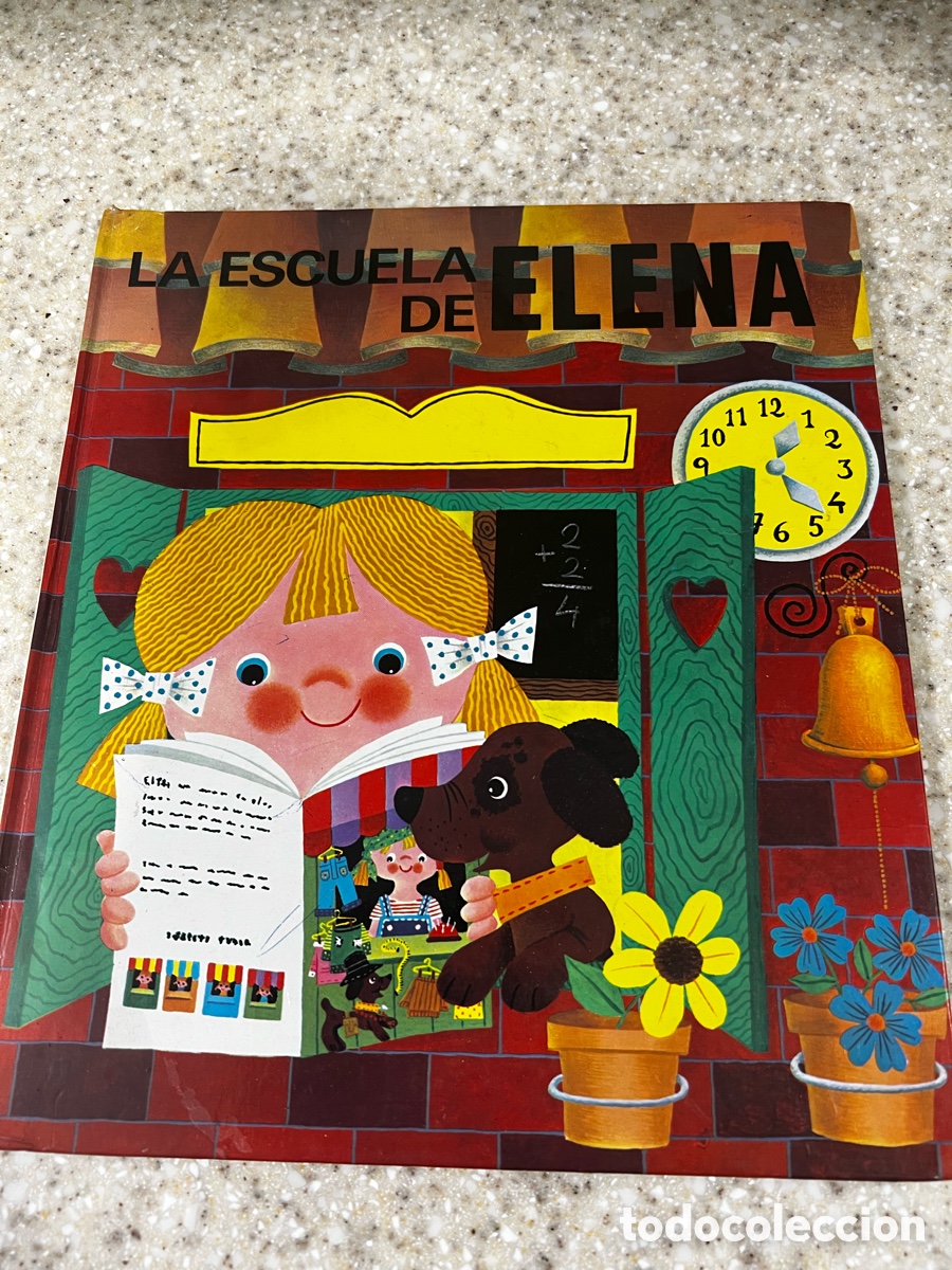 Libros de segunda mano: LA ESCUELA DE ELENA --- Texto: Eduardo Delgado --- - Foto 1