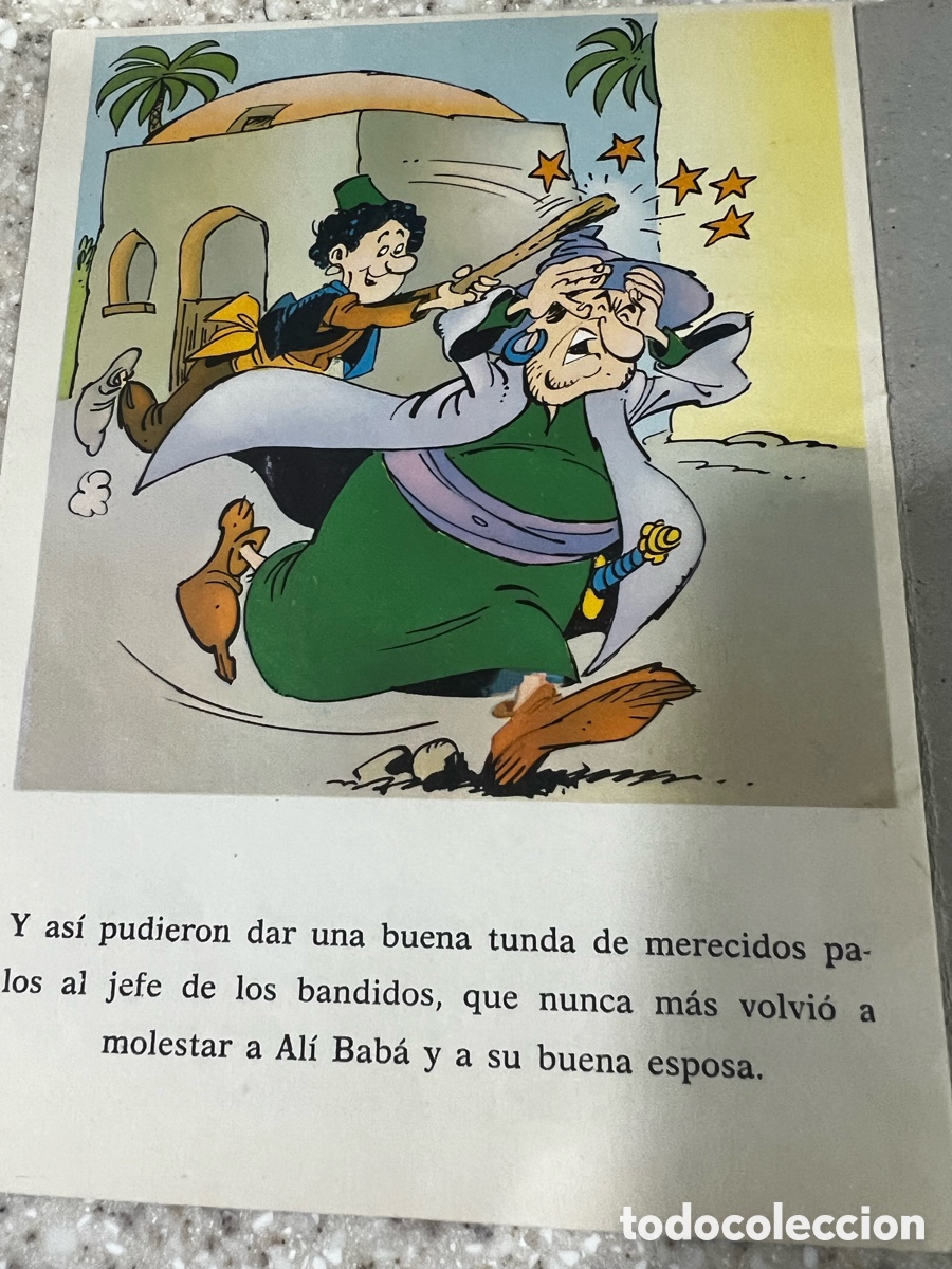 Libros de segunda mano: Ali Baba y los 40 ladrones ** Coleccion Cascabel: - Foto 4