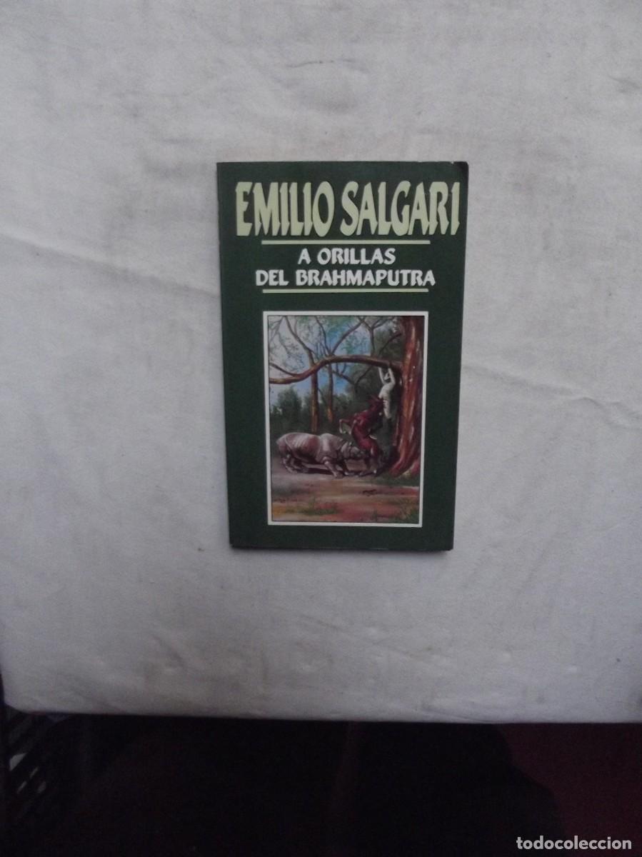 Libros de segunda mano: A ORILAS DEL BRAHMAPUTRA DE EMILIO SALGARI - Foto 1