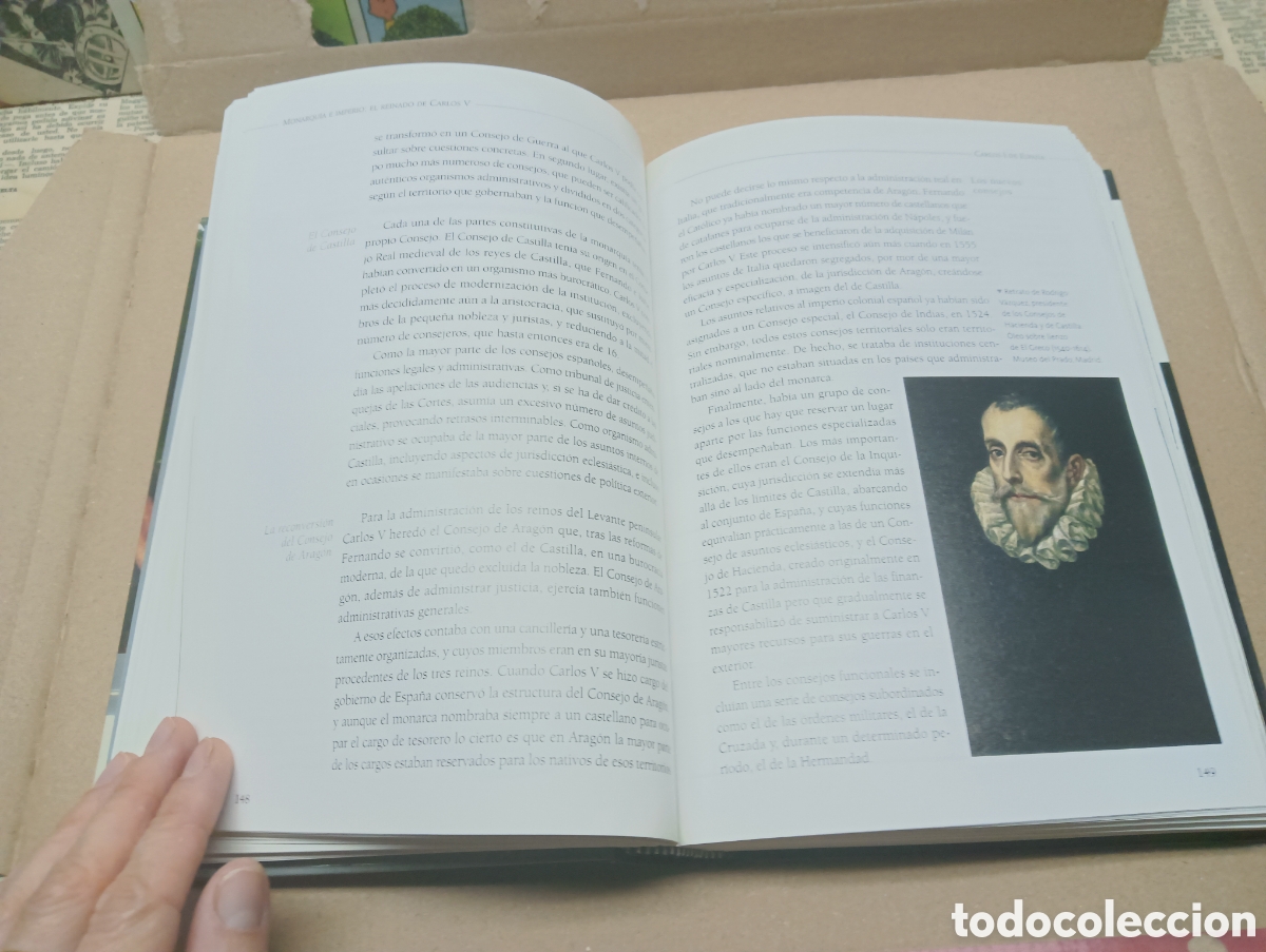 Libros de segunda mano: Monarqu&iacute;a e imperio. - Foto 3