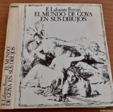 Libros de segunda mano: TAPAS PARA ENCUADERNAR EL MUNDO DE GOYA EN SUS DIBUJOS - URBION - AÑO 1979 - BUEN ESTADO