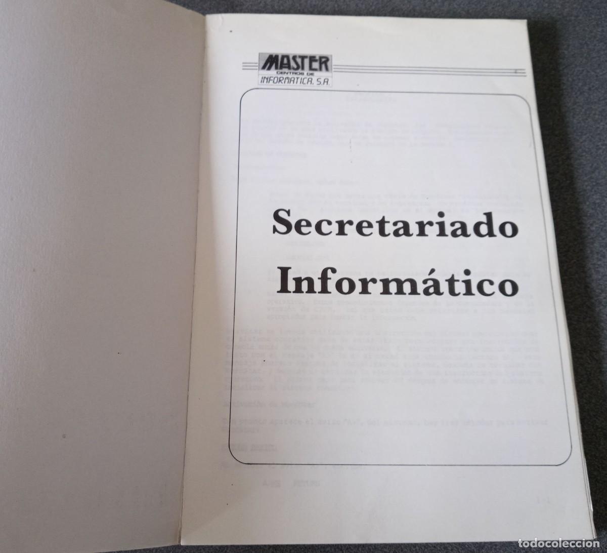 Libros de segunda mano: Lote libros Inform&aacute;tica Iniciaci&oacute;n A La Inform&aacute;tica Basic Secretariado Inform&aacute;tico - Foto 14