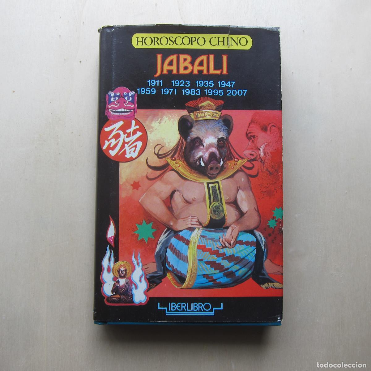 Libros de segunda mano: JABAL&Iacute;. HOR&Oacute;SCOPO CHINO (IBERLIBRO) ESOTERISMO - Foto 1