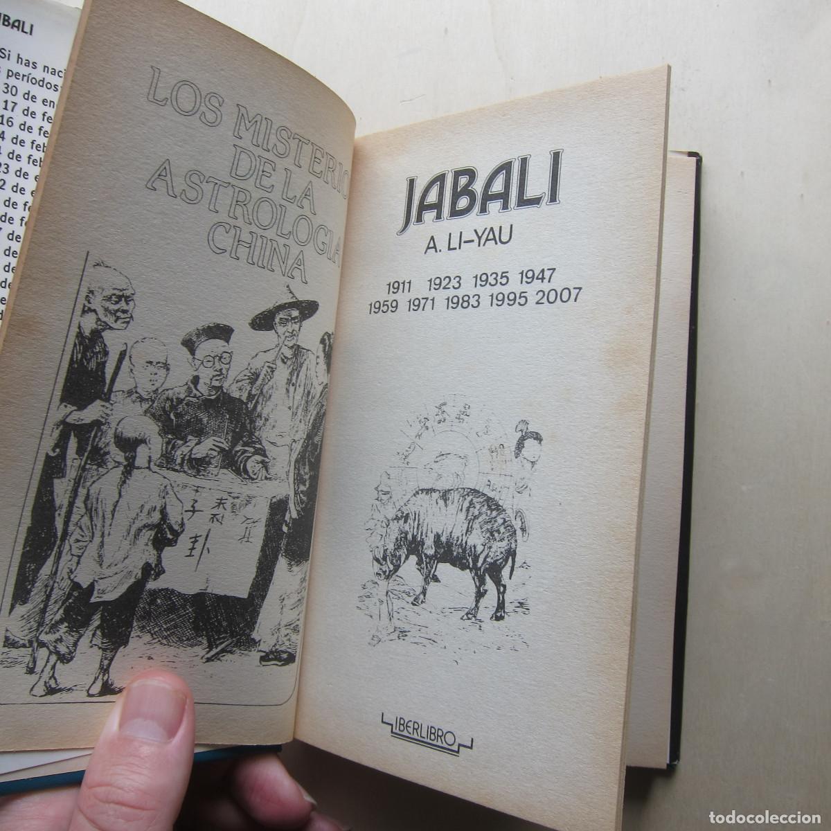Libros de segunda mano: JABAL&Iacute;. HOR&Oacute;SCOPO CHINO (IBERLIBRO) ESOTERISMO - Foto 3