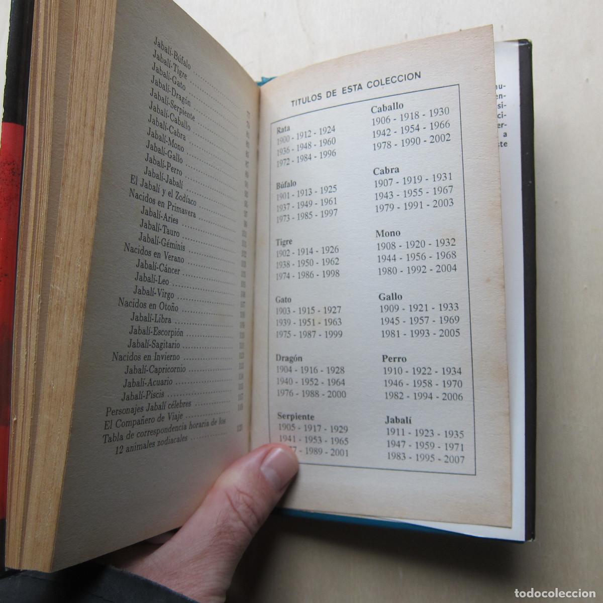 Libros de segunda mano: JABAL&Iacute;. HOR&Oacute;SCOPO CHINO (IBERLIBRO) ESOTERISMO - Foto 7