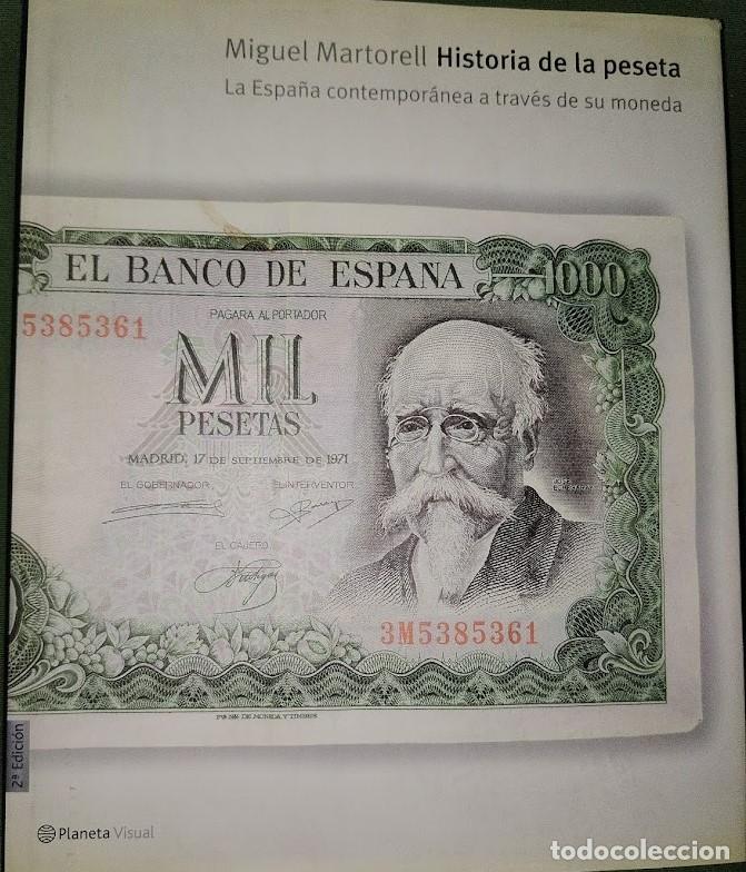 Libros de segunda mano: HISTORIA DE LA PESETA - MIGUEL MARTORELL - Foto 1