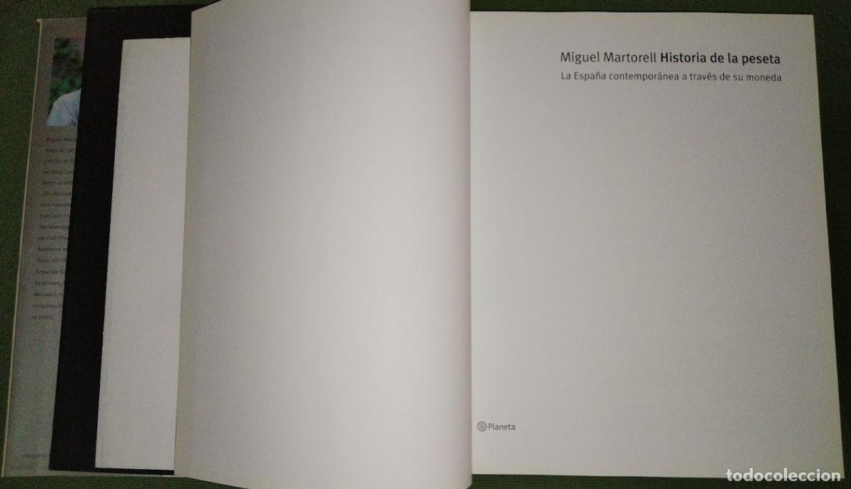 Libros de segunda mano: HISTORIA DE LA PESETA - MIGUEL MARTORELL - Foto 4