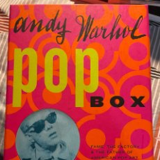 Libros de segunda mano: ANDY WARHOL POP BOX: FAME, THE FACTORY