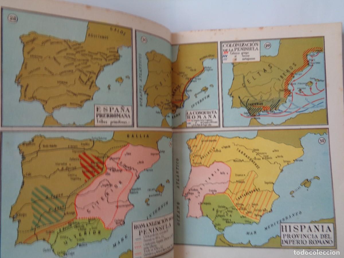 Libros de segunda mano: # ATLAS HISTORICO UNIVERSAL. A&ntilde;o.- 1946. # C-2. - Foto 12