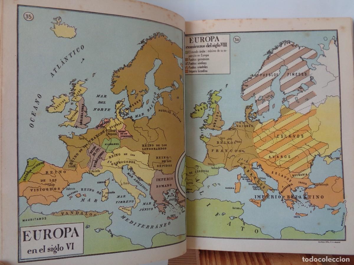 Libros de segunda mano: # ATLAS HISTORICO UNIVERSAL. A&ntilde;o.- 1946. # C-2. - Foto 13