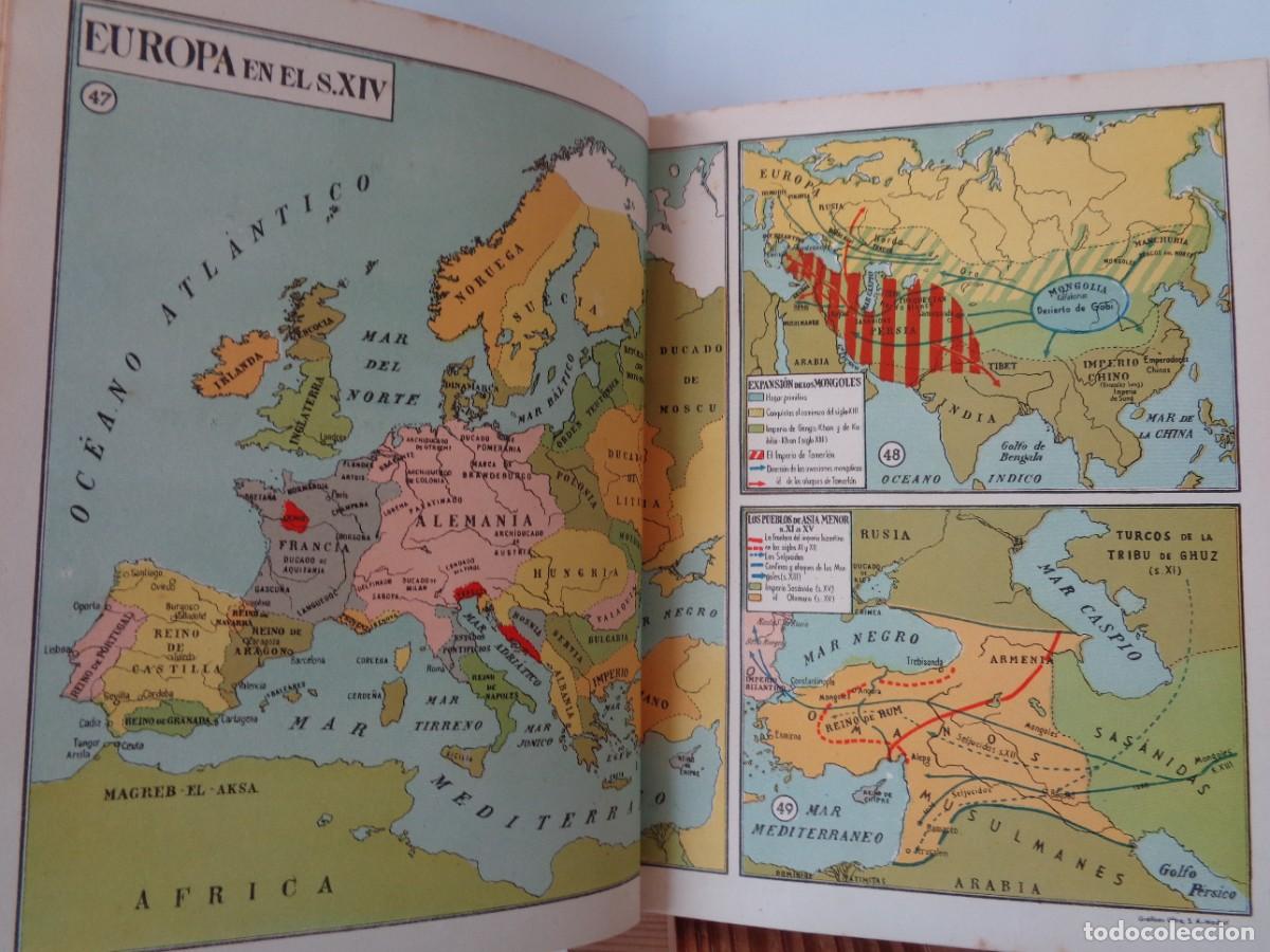 Libros de segunda mano: # ATLAS HISTORICO UNIVERSAL. A&ntilde;o.- 1946. # C-2. - Foto 15