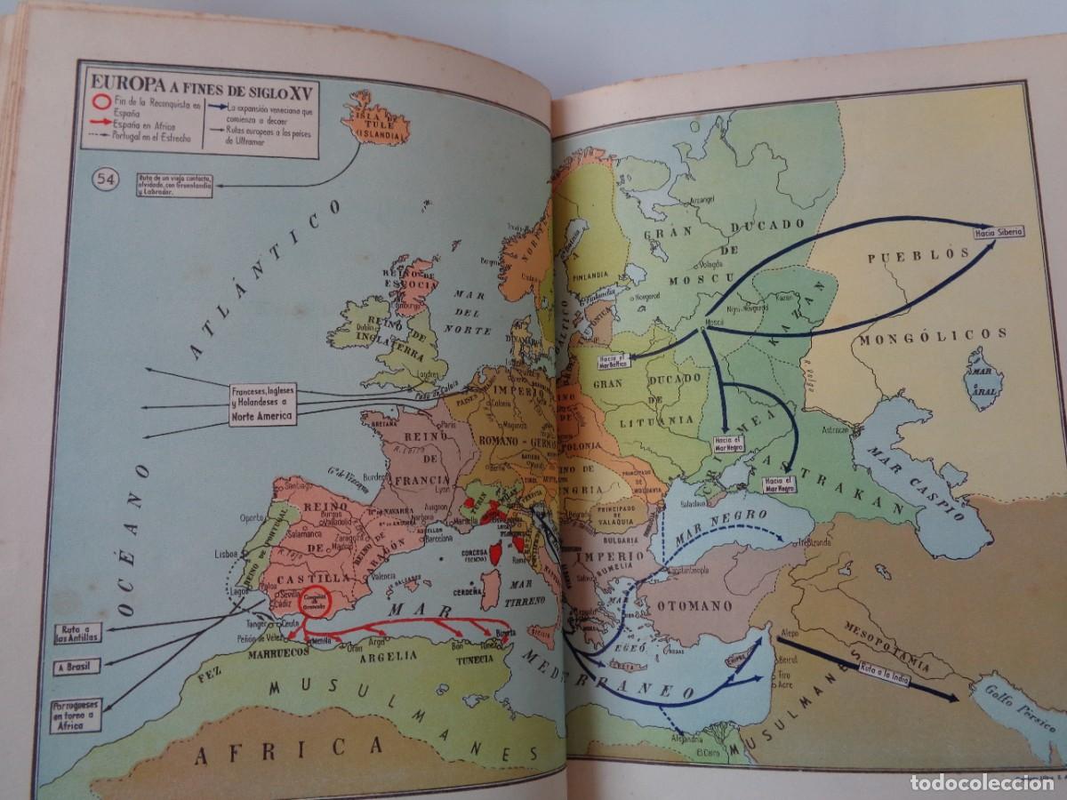 Libros de segunda mano: # ATLAS HISTORICO UNIVERSAL. A&ntilde;o.- 1946. # C-2. - Foto 17