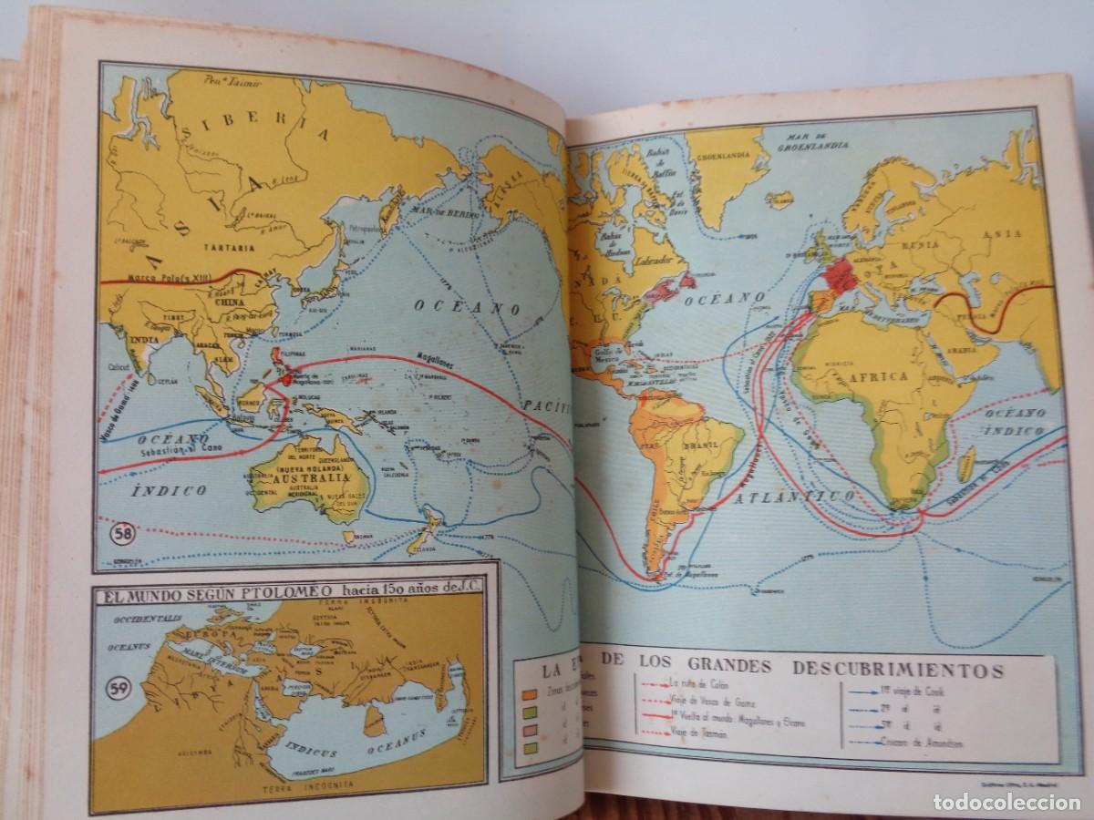 Libros de segunda mano: # ATLAS HISTORICO UNIVERSAL. A&ntilde;o.- 1946. # C-2. - Foto 18