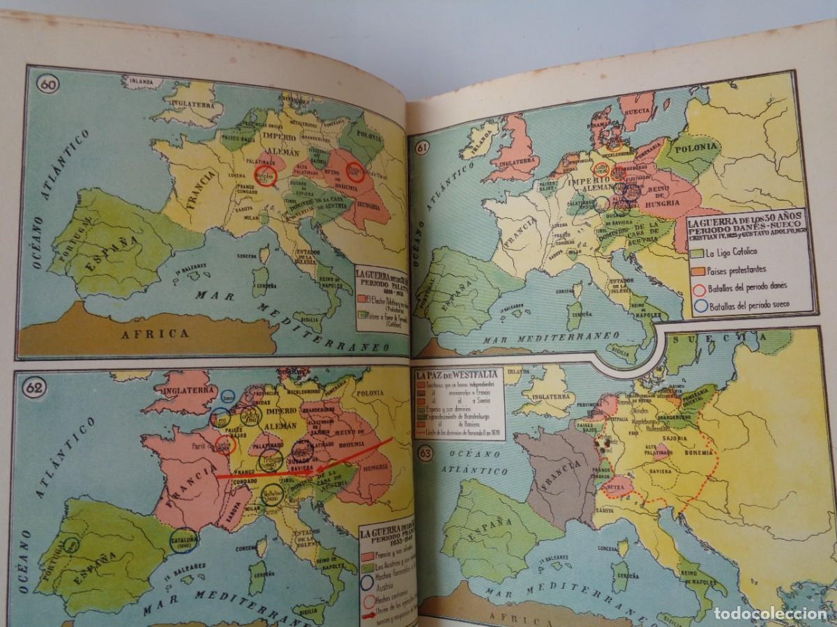 Libros de segunda mano: # ATLAS HISTORICO UNIVERSAL. A&ntilde;o.- 1946. # C-2. - Foto 19