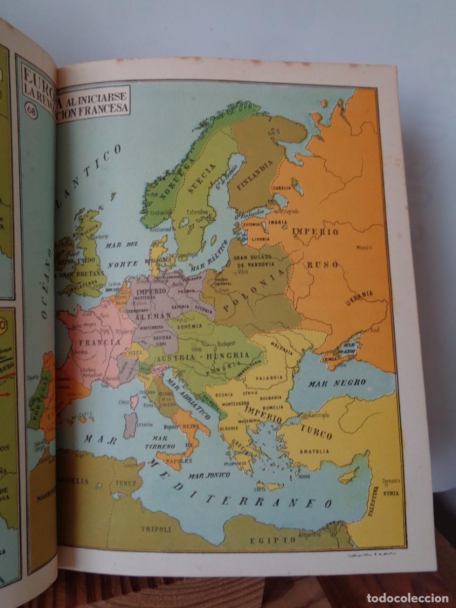 Libros de segunda mano: # ATLAS HISTORICO UNIVERSAL. A&ntilde;o.- 1946. # C-2. - Foto 20