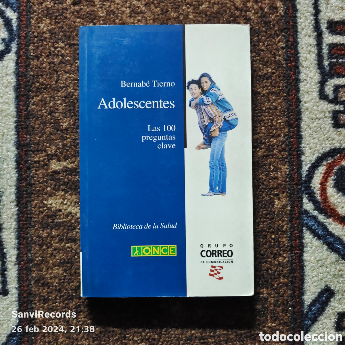 Libros de segunda mano: ADOLESCENTES, LAS 100 PREGUNTAS CLAVE (BERNAB&Eacute; TIERNO) - Foto 1
