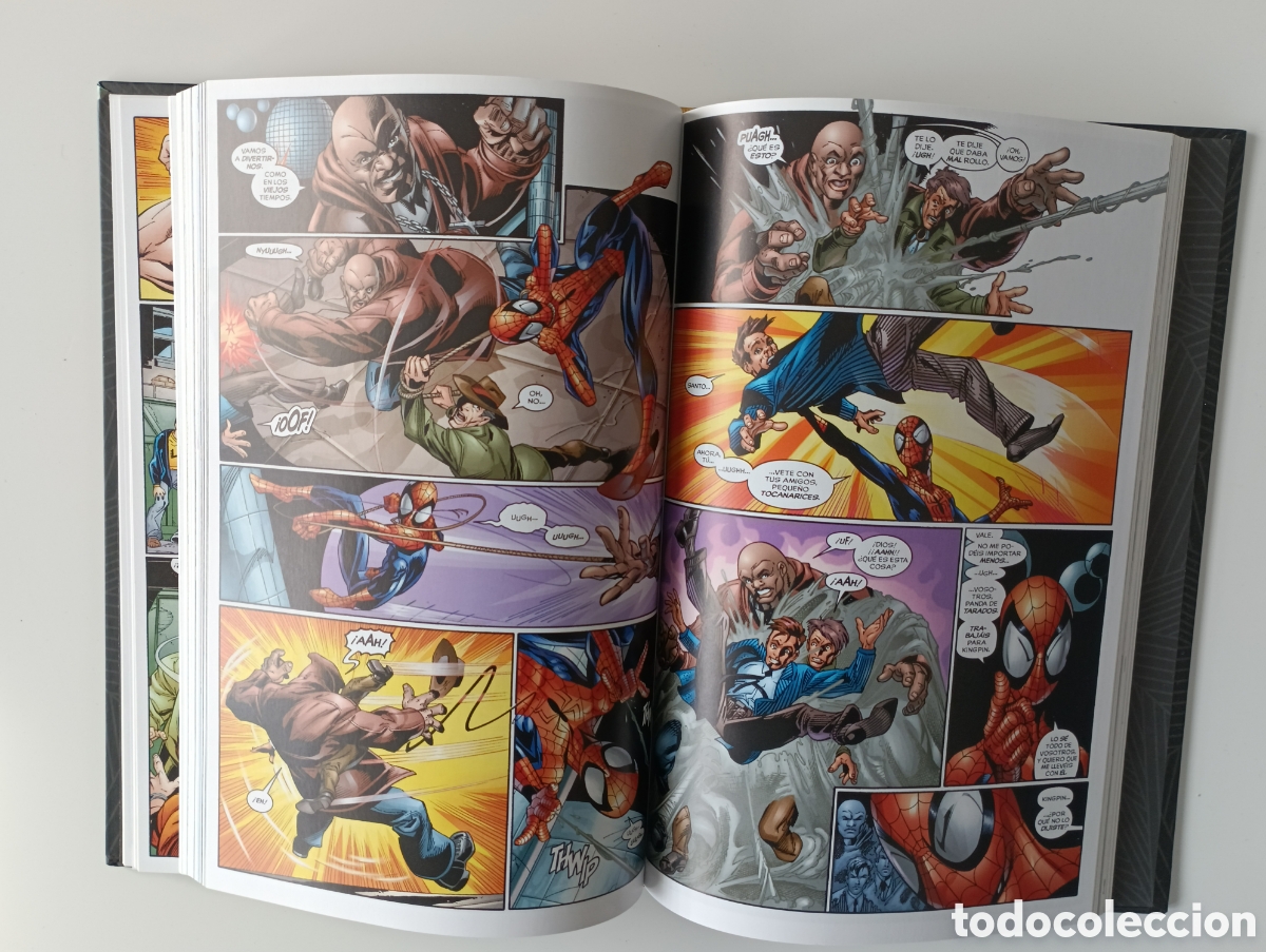 Libros de segunda mano: ❇️ COMIC EDICI&Oacute;N INTEGRAL ULTIMATE SPIDERMAN PODER Y RESPONSABILIDAD SALVAT ❇️ - Foto 2