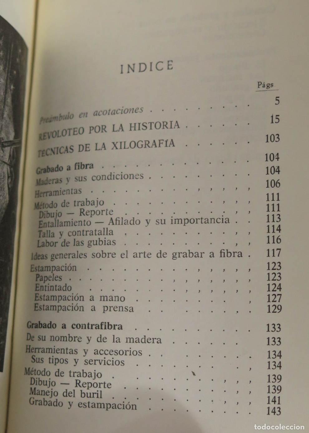 Libros de segunda mano: Xilograf&iacute;a. Historia y t&eacute;cnicas del grabado en madera. Tomas G. Larraya - Foto 2
