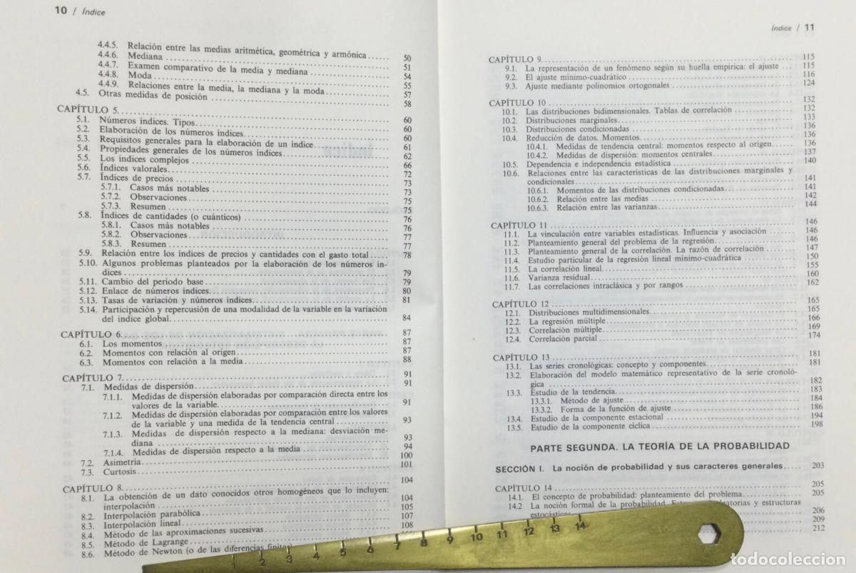 Libros de segunda mano: FUNDAMENTOS Y M&Eacute;TODOS DE ESTAD&Iacute;STICA. L&Oacute;PEZ CACHERO, Manuel. Pir&aacute;mide. 1996. - Foto 2