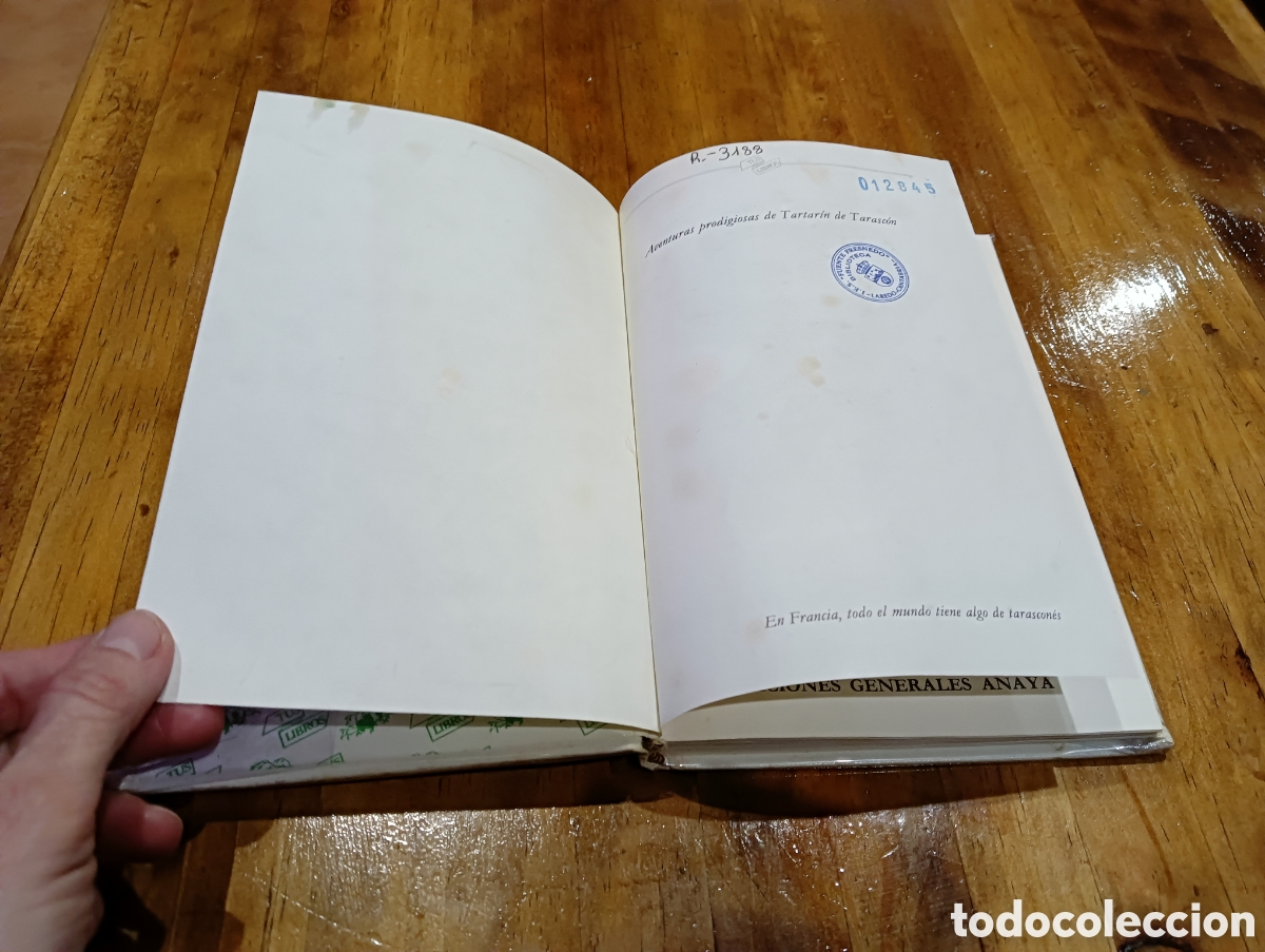 Libros de segunda mano: Aventuras prodigiosas de tartar&iacute;n de tarasc&oacute;n . - Foto 2