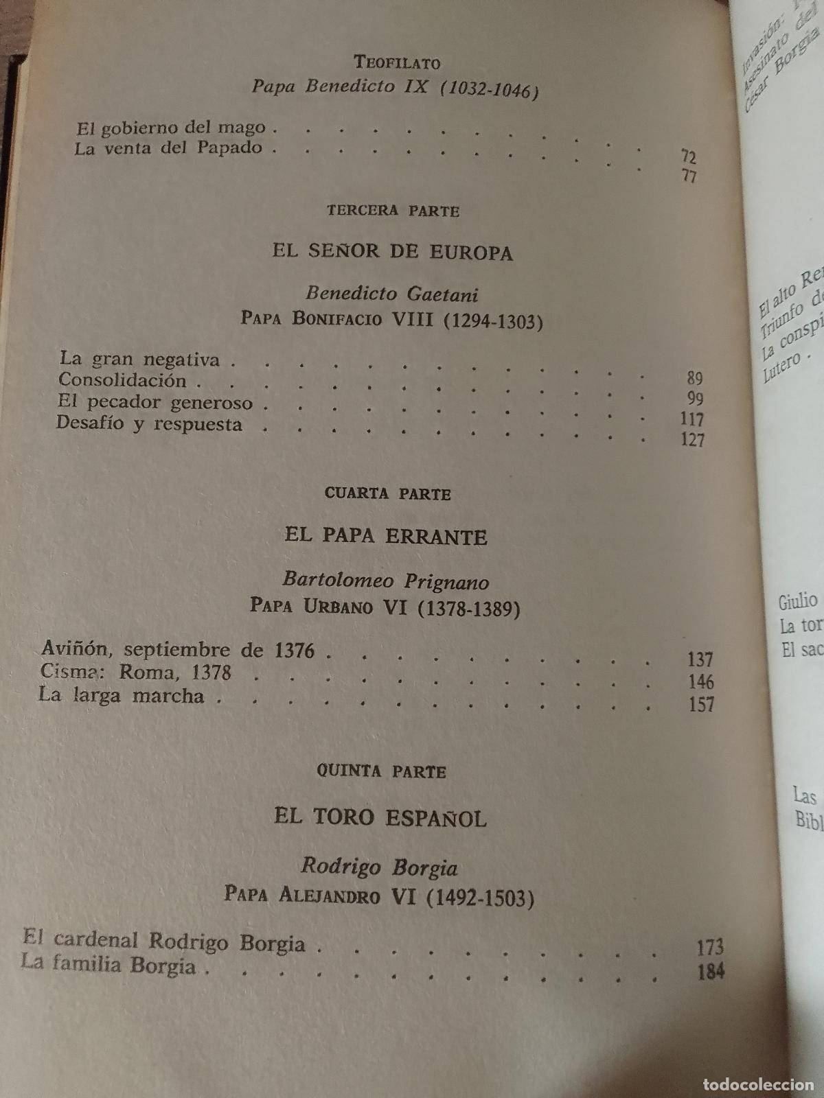 Libros de segunda mano: E.R. Chamberlain: Los Papas malos (Ediciones Orbis. 1985) - Foto 4