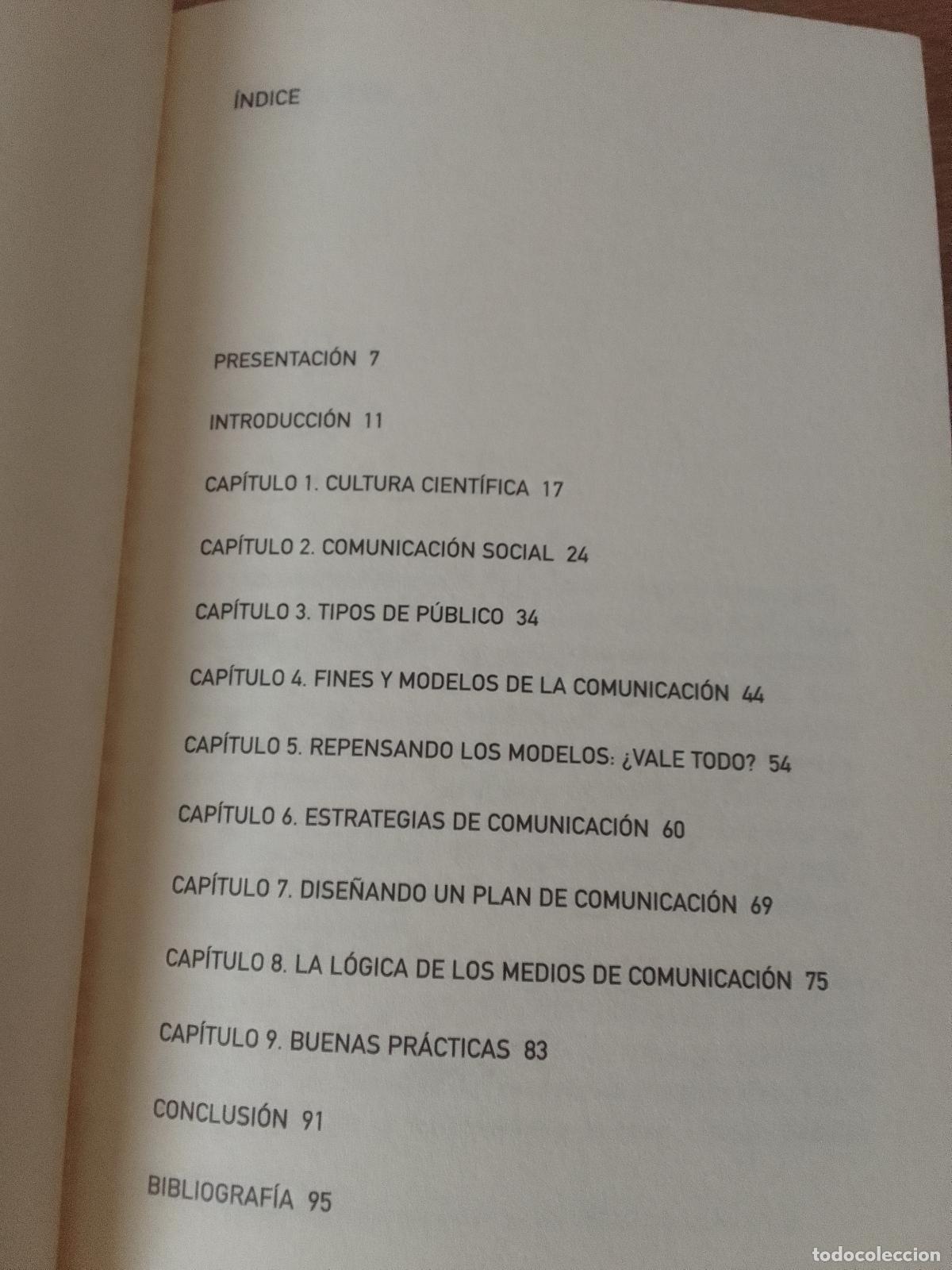 Libros de segunda mano: Jos&eacute; A. L&oacute;pez Cerezo: Comprender y comunicar la ciencia (Los Libros de la Catarata. 2017) - Foto 3