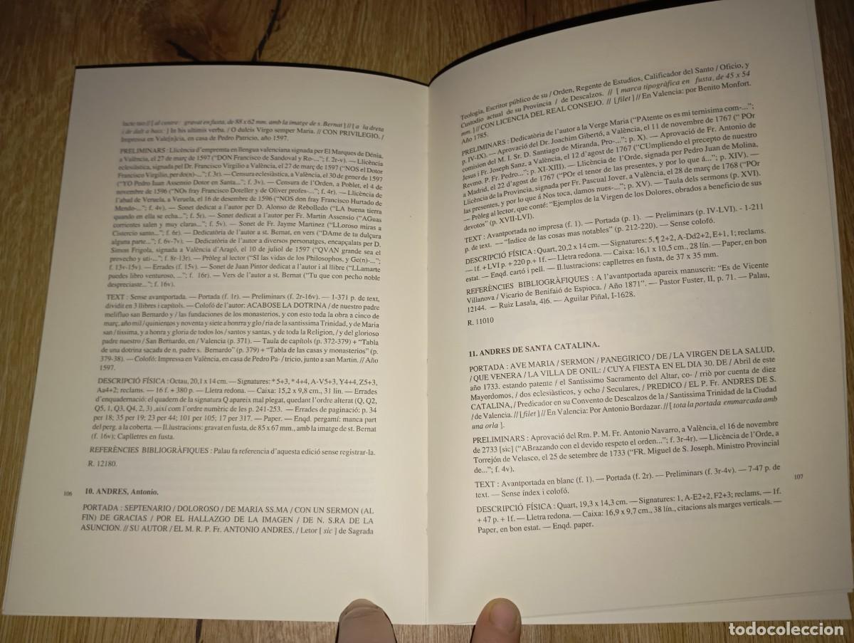Libros de segunda mano: Fons antic de la biblioteca valenciana Bas Carbonell - Foto 3