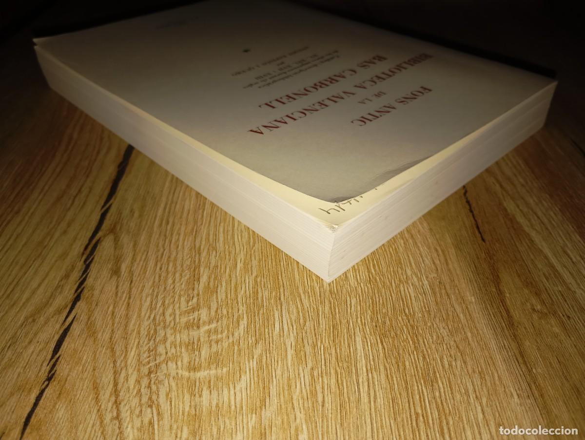 Libros de segunda mano: Fons antic de la biblioteca valenciana Bas Carbonell - Foto 8